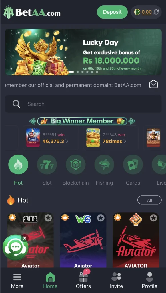 Betaa Real Money Game